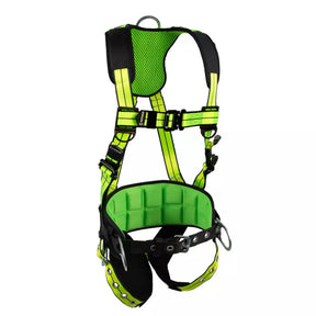 PRO+ Construction Harness: 3D, QC Chest, TB Legs Safewaze