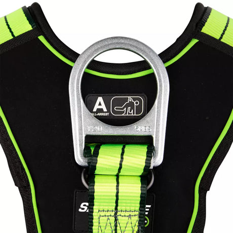 PRO+ Construction Harness: 3D, QC Chest, TB Legs, Trauma Relief Safewaze