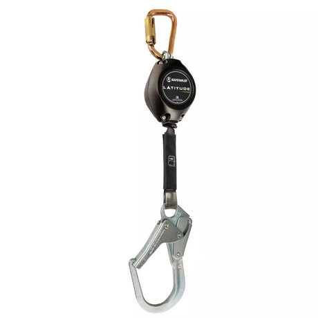 Latitude HD 7′ Single Web SRL-P: Carabiner, Hook FS-FSP1407-W-RBH Safewaze Rebar