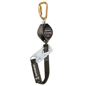 Latitude HD 7′ Single Web SRL-P: Carabiner, 20″ Tie-Back, Tie-Back Snap Hook Safewaze