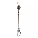 Latitude HD 9' Single Web SRL-P: Carabiner, Hook FS-FSP1409-W-RBH Safewaze Rebar