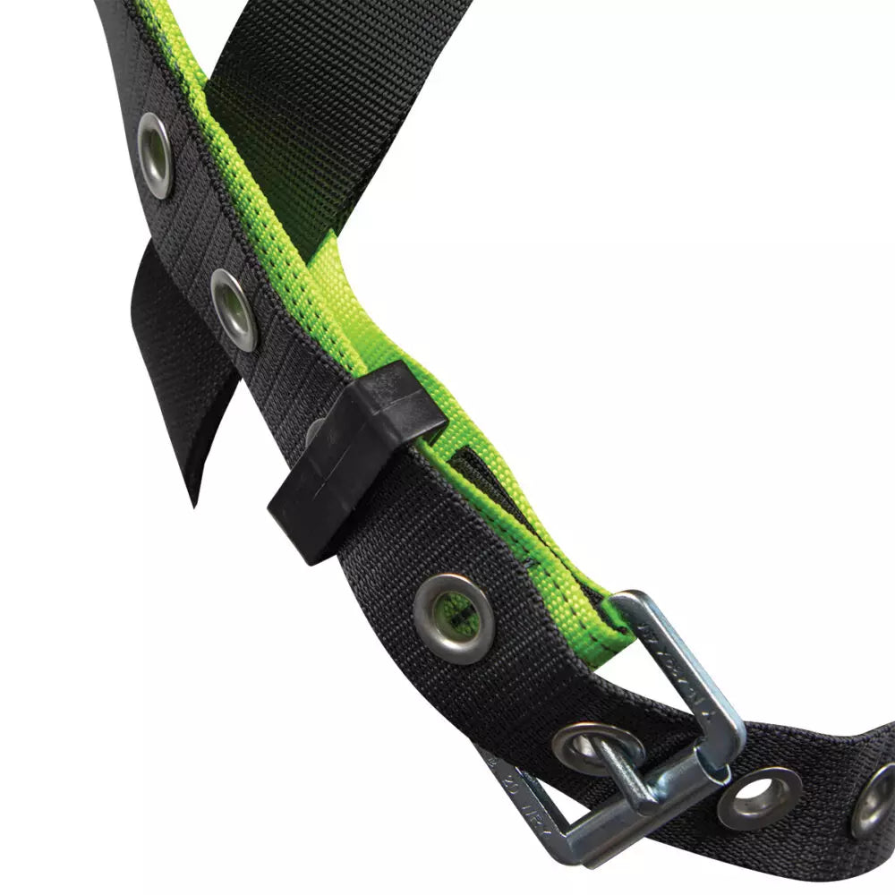 Reflective Full Body Harness: 1D, MB Chest, TB Legs Safewaze