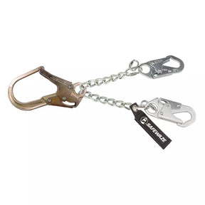 26″ Chain Assembly: Adjustable, Non-Swivel Rebar Hook Safewaze