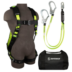 PRO Bag Combo: FS185 Harness, FS566 Lanyard, FS8125 Bag Safewaze