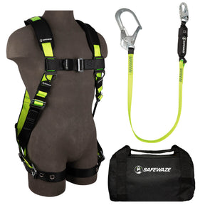 PRO Bag Combo: FS185 Harness, FS565 Lanyard, FS8125 Bag Safewaze