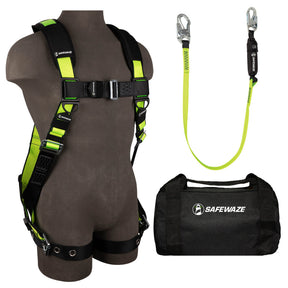 PRO Bag Combo: FS185 Harness, FS560 Lanyard, FS8125 Bag Safewaze