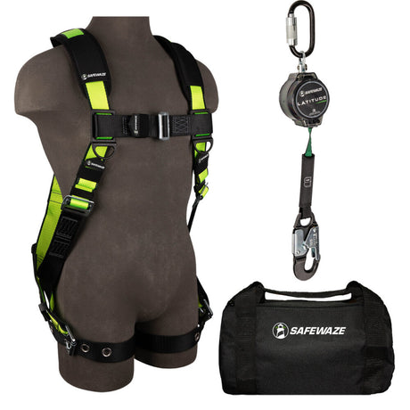 PRO Bag Combo: FS185 Harness, 018-5009 SRL, FS8125 Bag Safewaze