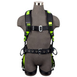 PRO Construction Harness: 3D, MB Chest, TB Legs Safewaze