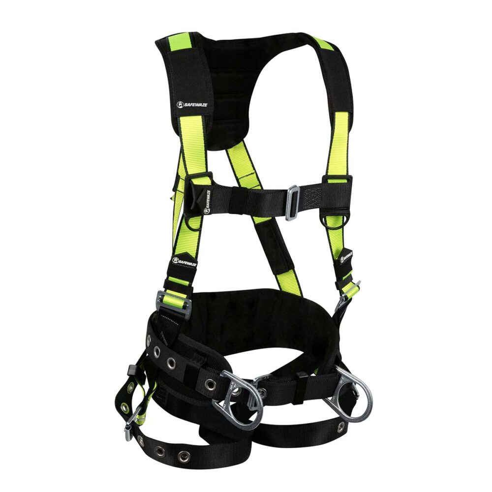 PRO Construction Harness: 3D, MB Chest, TB Legs Safewaze