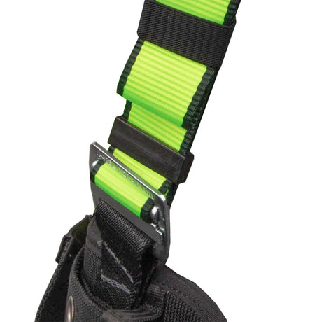 PRO Construction Harness: 3D, MB Chest, TB Legs, Trauma Relief Safewaze