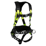 PRO Construction Harness: 3D, QC Chest, TB Legs Safewaze