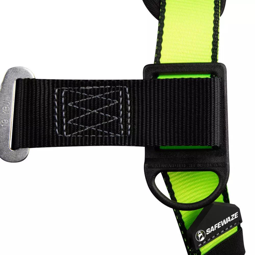 PRO Construction Harness: 3D, QC Chest, TB Legs Safewaze