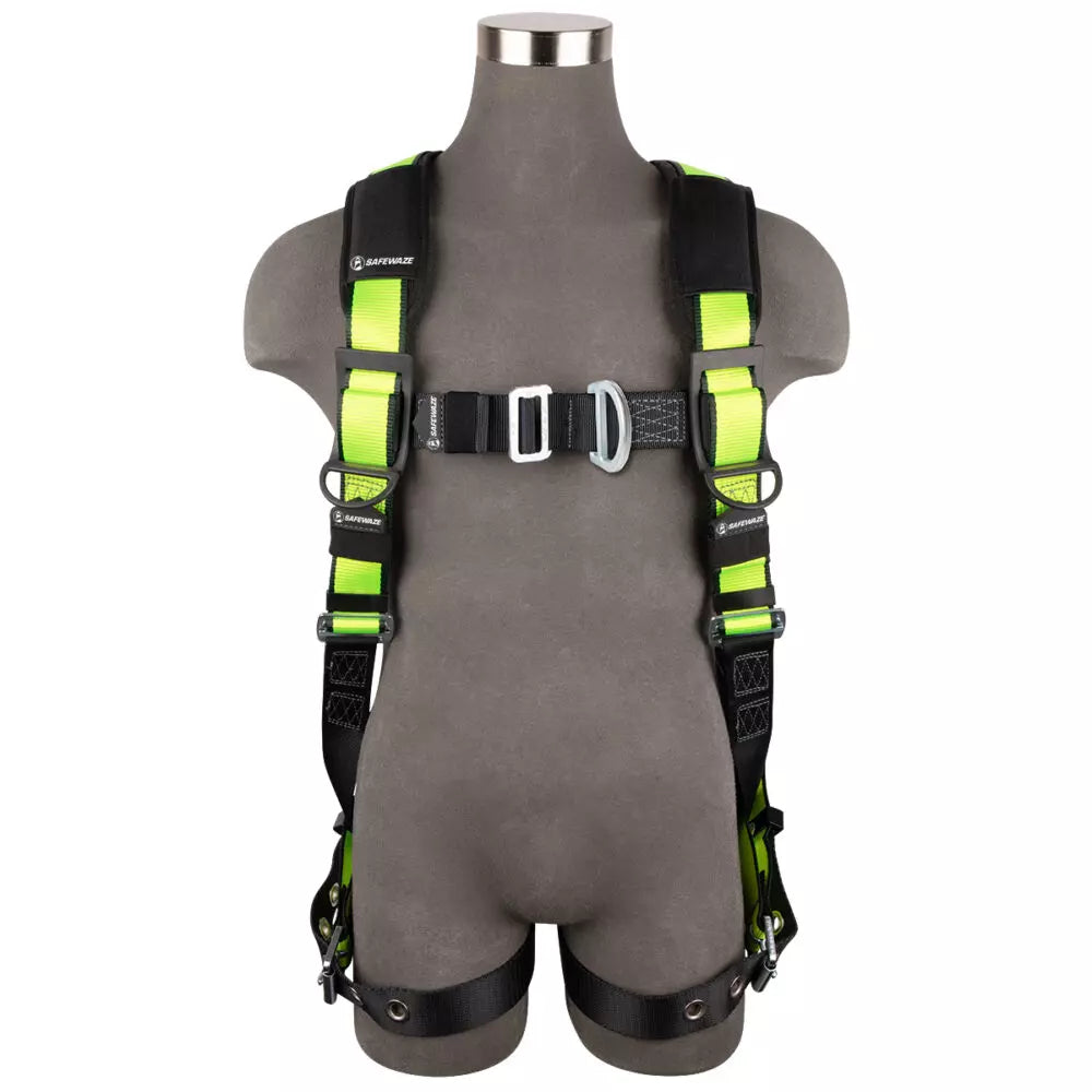 PRO Full Body Harness: 1D, MB Chest, FD, TB Legs Safewaze
