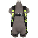 PRO Full Body Harness: 1D, MB Chest, FD, TB Legs Safewaze