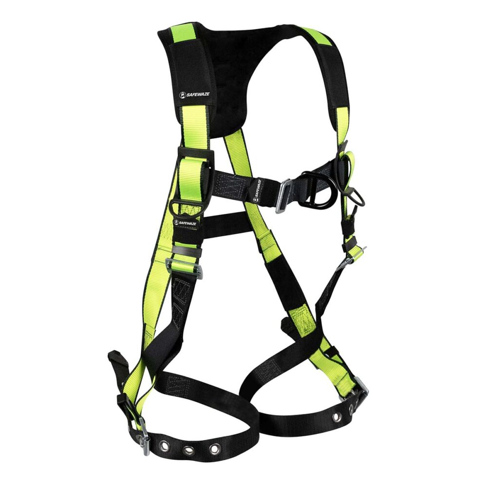 PRO Full Body Harness: 1D, MB Chest, FD, TB Legs Safewaze