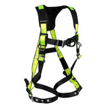 PRO Full Body Harness: 1D, MB Chest, FD, TB Legs Safewaze