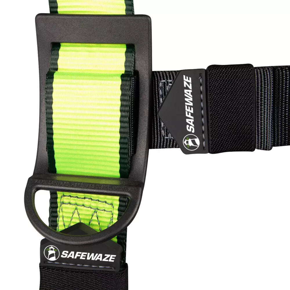 PRO Full Body Harness: 1D, MB Chest, FD, TB Legs Safewaze