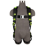 PRO Full Body Harness: 1D, QC Chest, TB Legs Safewaze