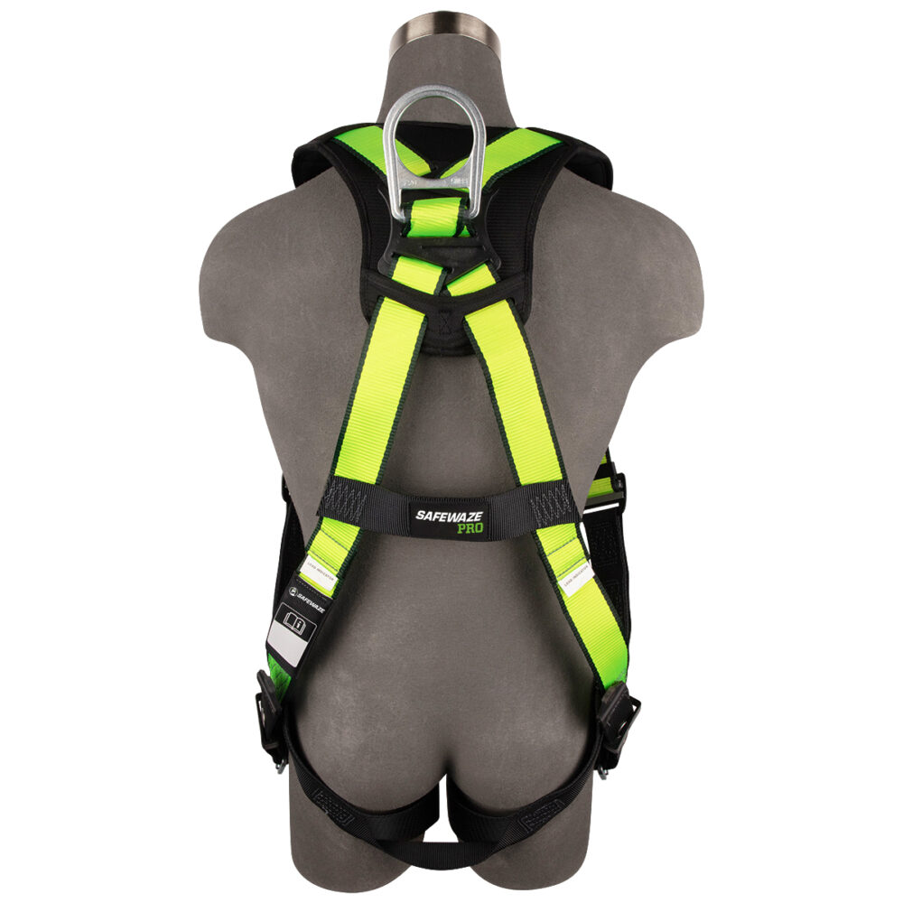 PRO Full Body Harness: 1D, QC Chest, TB Legs Safewaze