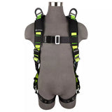 PRO Full Body Retrieval Harness: 1D, Shoulder D, MB Chest, TB Legs Safewaze