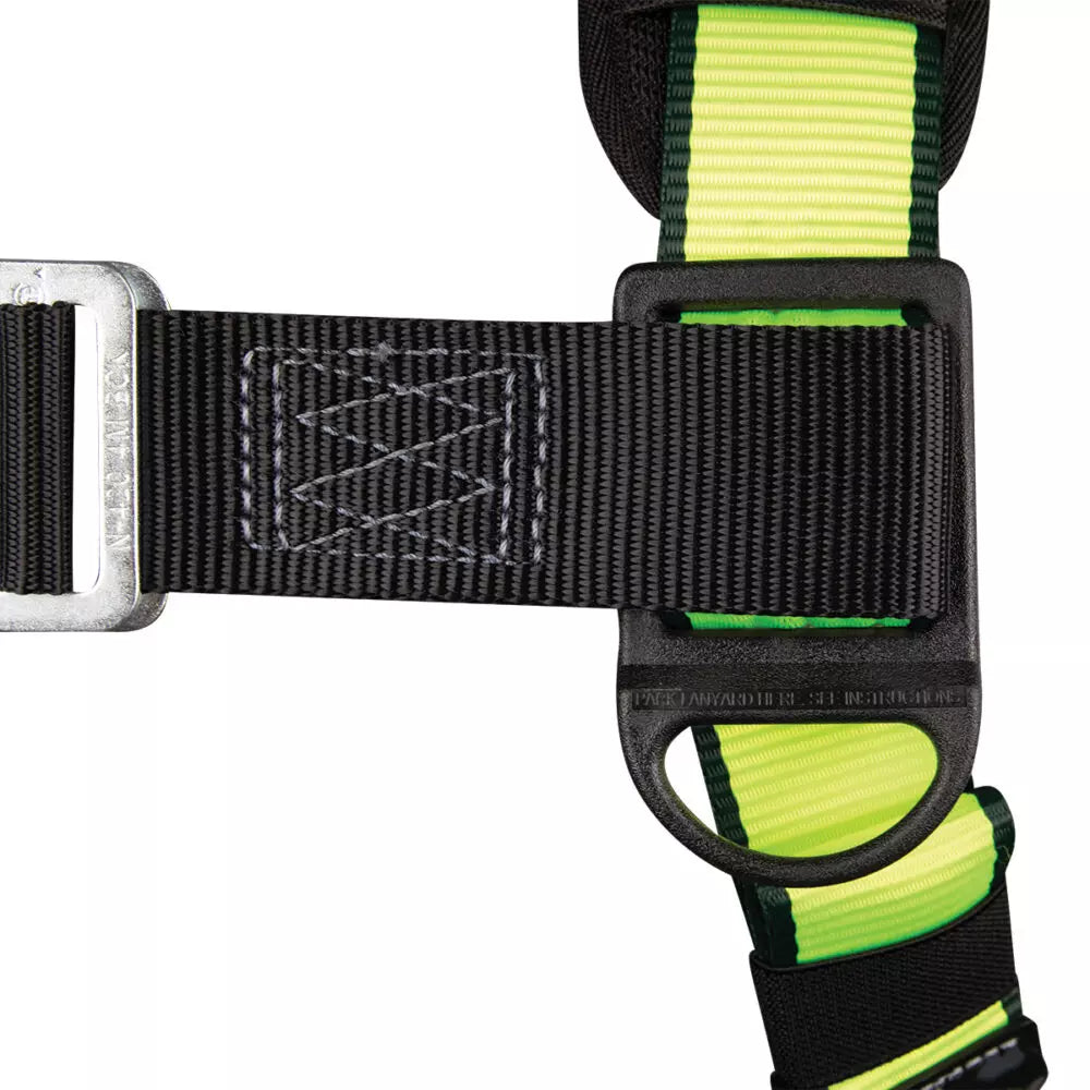 PRO Full Body Harness: 1D, Dorsal Link, MB Chest, TB Legs Safewaze