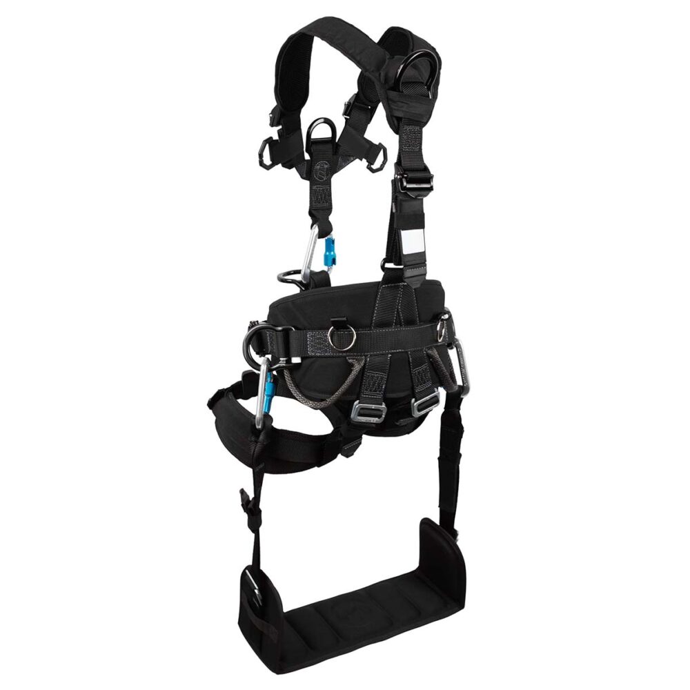 Wind & Tower Harness: Alu 5D, Removable Seat, Alu QC Legs Safewaze