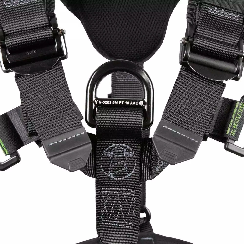 Wind & Tower Harness: Alu 5D, Removable Seat, Alu QC Legs Safewaze