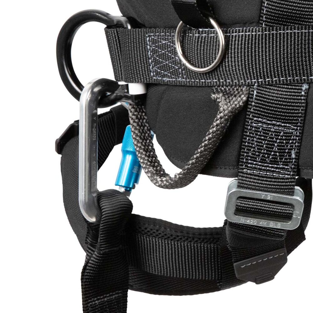 Wind & Tower Harness: Alu 5D, Removable Seat, Alu QC Legs Safewaze