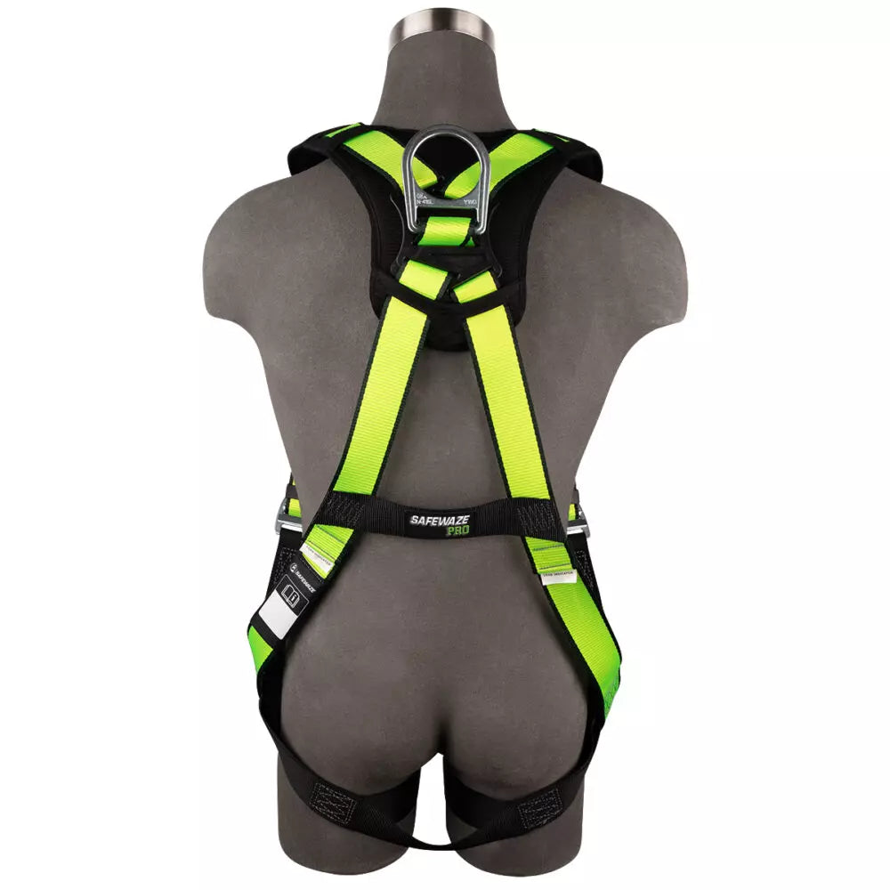 PRO Full Body Harness: 1D, MB Chest/Legs Safewaze