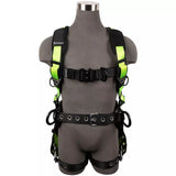 Wind & Tower Construction Harness: Alu 3D, Alu QC Chest, Alu FD, TB Legs Safewaze