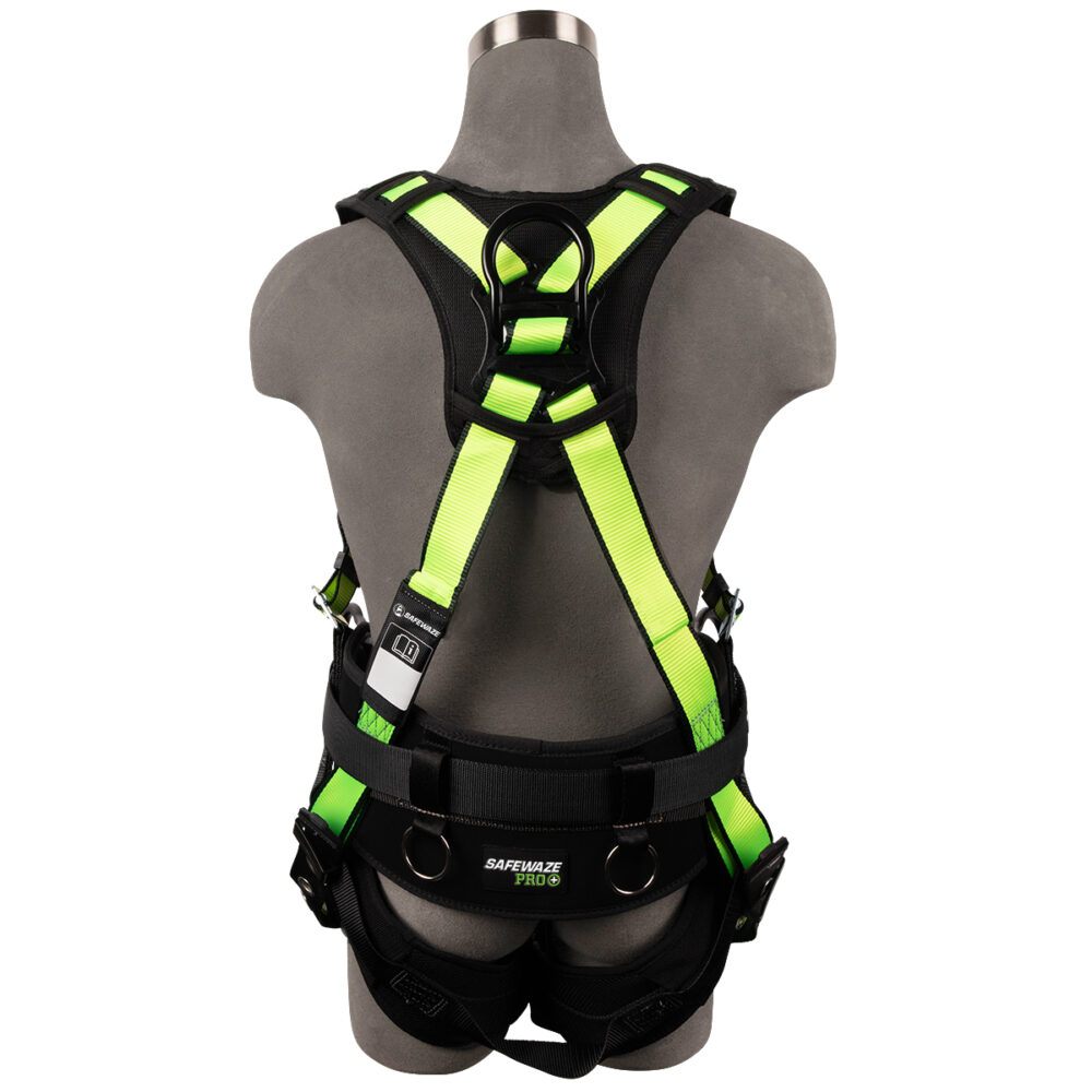 Wind & Tower Construction Harness: Alu 3D, Alu QC Chest, Alu FD, TB Legs Safewaze
