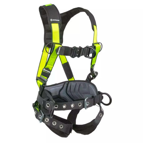 Wind & Tower Construction Harness: Alu 3D, Alu QC Chest, Alu FD, TB Legs Safewaze