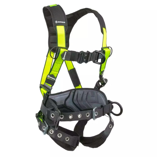 Wind & Tower Construction Harness: Alu 3D, Alu QC Chest, Alu FD, TB Legs Safewaze