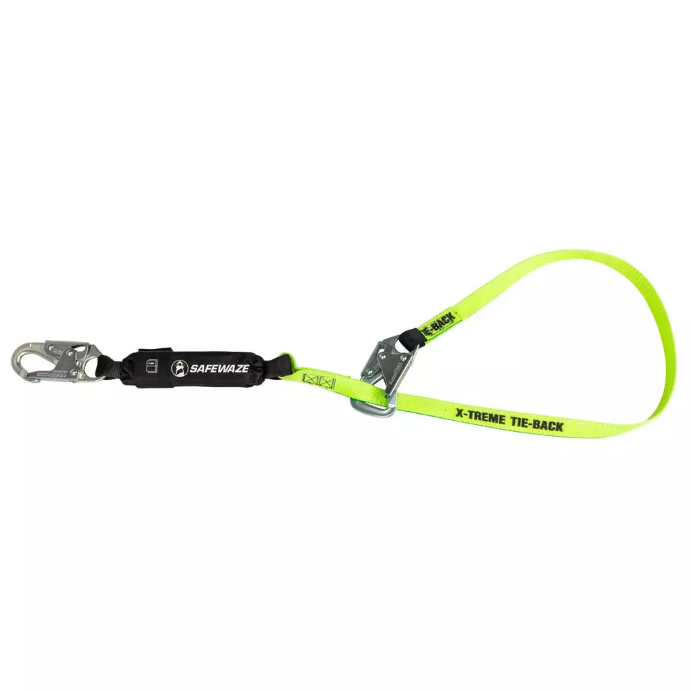 PRO 6′ Tie-Back Energy Absorbing Lanyard Safewaze