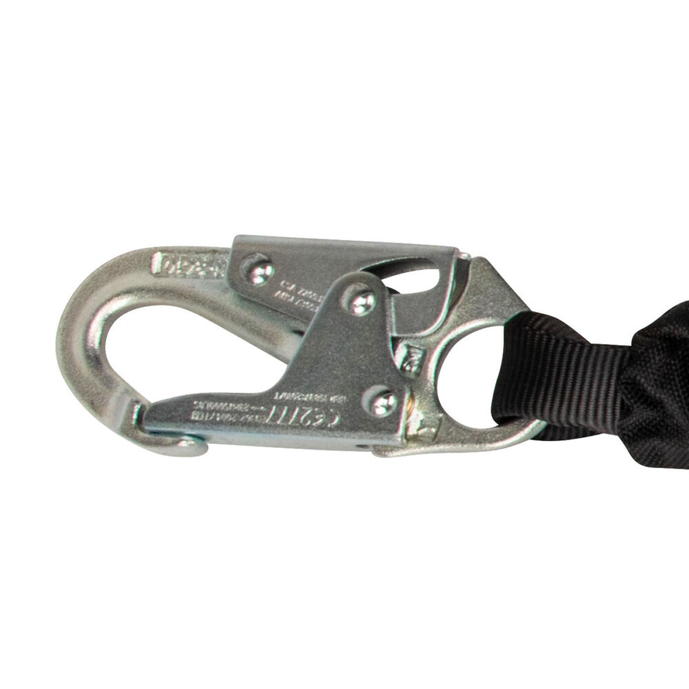 PRO 6′ Energy Absorbing Lanyard: Dual Leg, Snap Hooks Safewaze