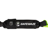 PRO 6′ Tie-Back Energy Absorbing Lanyard: Dual Leg, Adjustable Ring Safewaze