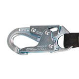 Arc Flash 4′-6′ Adjustable Energy Absorbing Lanyard: Snap Hook Safewaze