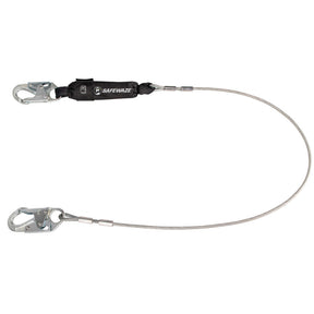 PRO 6′ Cable Energy Absorbing Lanyard: Snap Hook Safewaze