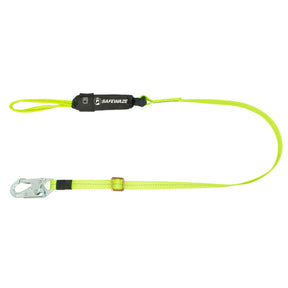PRO 4′-6′ Adjustable Energy Absorbing Lanyard: Soft Loop Safewaze