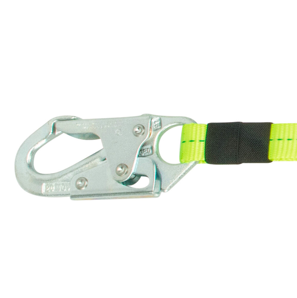 PRO 4′-6′ Adjustable Energy Absorbing Lanyard: Soft Loop Safewaze