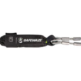 PRO 6′ Cable Energy Absorbing Lanyard: Dual Leg, Snap Hooks Safewaze