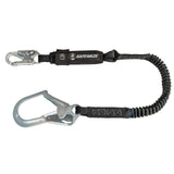 PRO 6′ Stretch Energy Absorbing Lanyard: Rebar Hook Safewaze