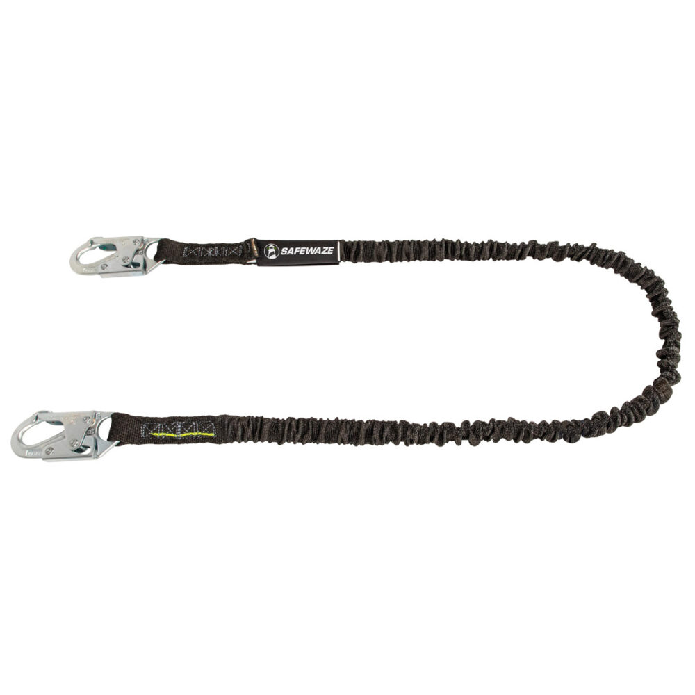 PRO 6′ Internal Energy Absorbing Lanyard: Snap Hook Safewaze