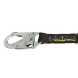 PRO 6′ Internal Energy Absorbing Lanyard: Dual Leg, Snap Hooks Safewaze