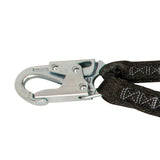 PRO 6′ Internal Energy Absorbing Lanyard: Dual Leg, Rebar Hooks Safewaze