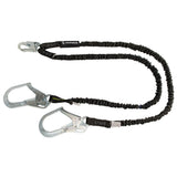 PRO 6′ Internal Energy Absorbing Lanyard: Dual Leg, Rebar Hooks Safewaze
