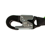 PRO 6′ Stretch Internal Energy Absorbing Lanyard: Dual Leg, O-Ring, Alu Rebar Hooks Safewaze