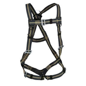 Welding Full Body Harness: 3D/1D, Aramid Web, MB Chest/Legs FS77325-FR-S Safewaze 1 D-ring S