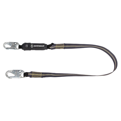 Welding 6′ Energy Absorbing Lanyard: Snap Hook Safewaze