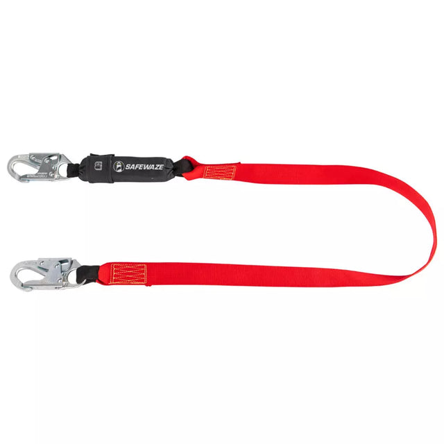 Welding 6′ Energy Absorbing Lanyard: Snap Hook Safewaze